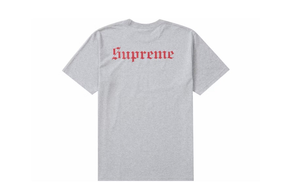 Supreme Snow White Tee “Heather Grey”
