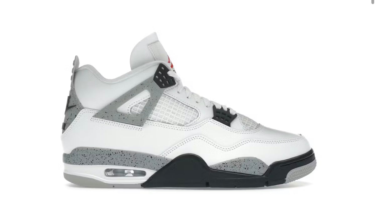 Jordan 4 White Cement