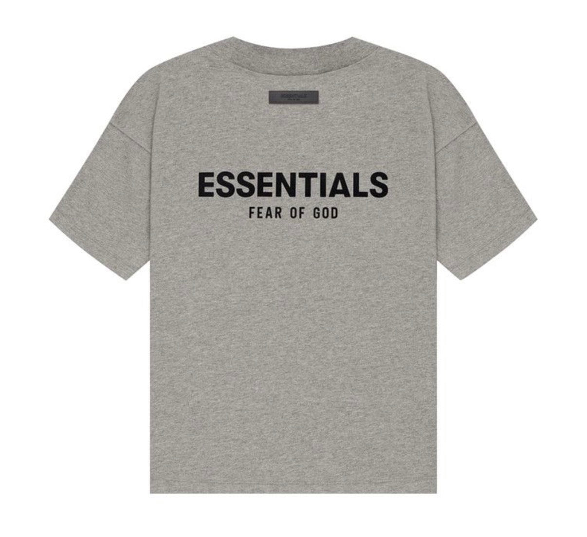 Essentials Dark Oatmeal Tee “Dark Grey”