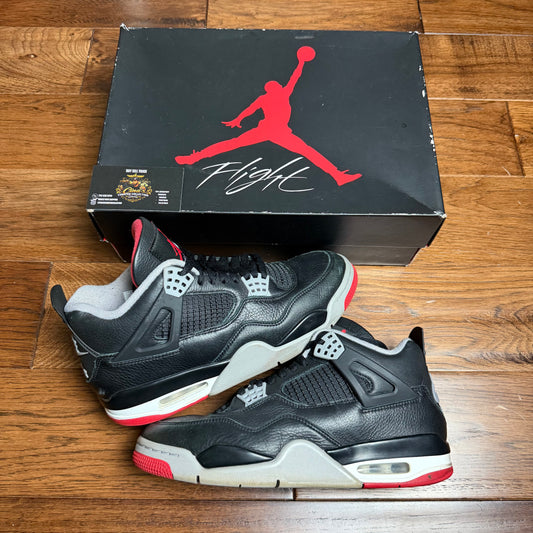 Jordan 4 Bred Reimagined  (Pre-Owned, Replacement Box Lid)