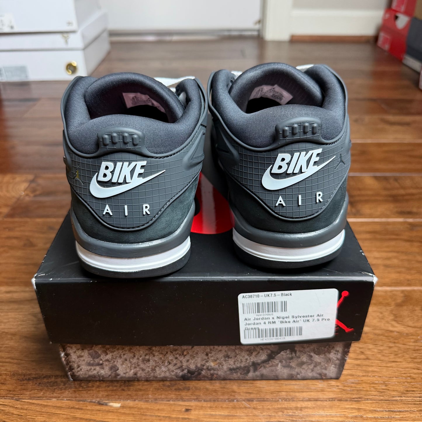 Jordan 4 RM Nigel Sylvester Driveway Grey