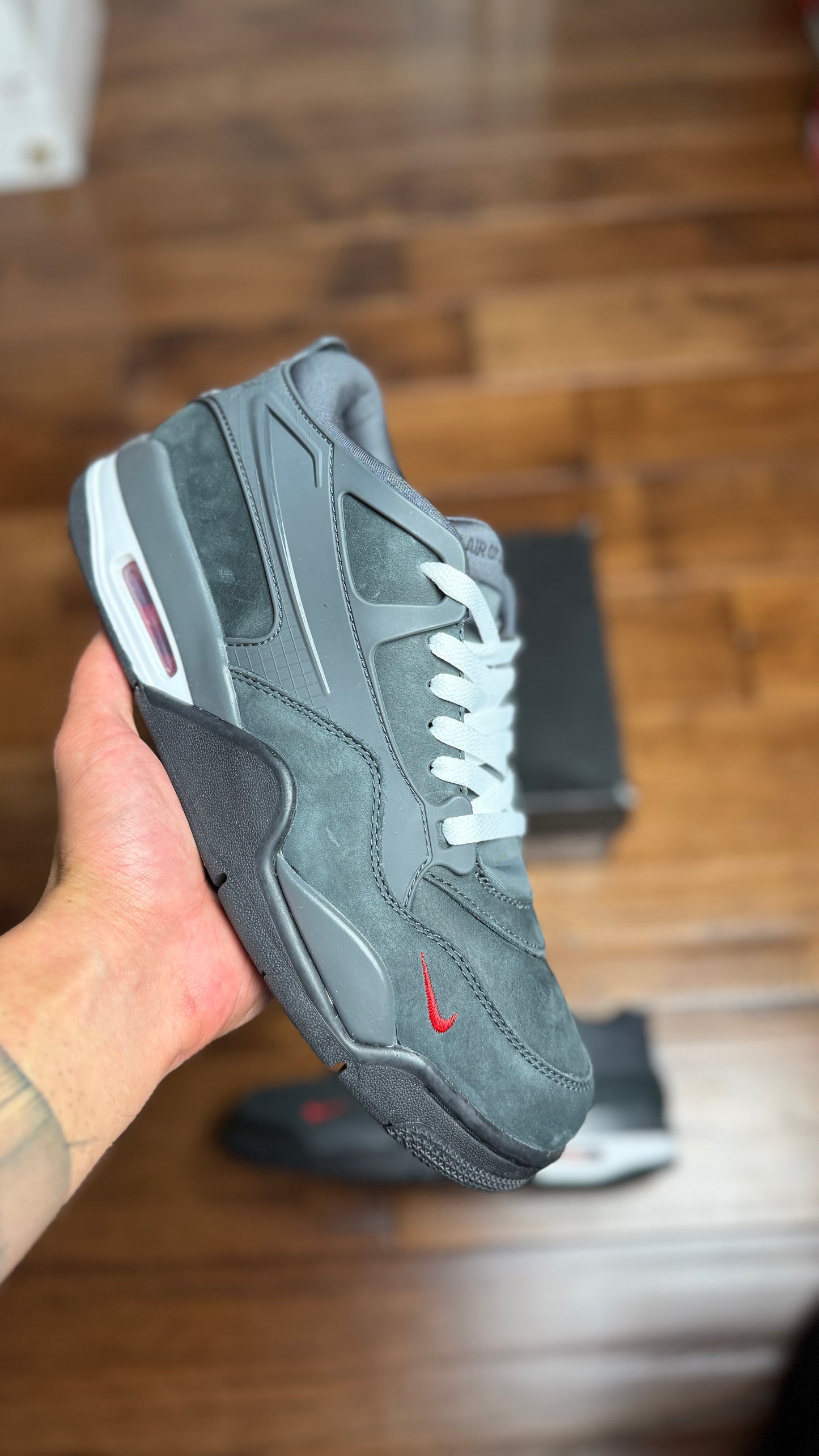 Jordan 4 RM Nigel Sylvester Driveway Grey