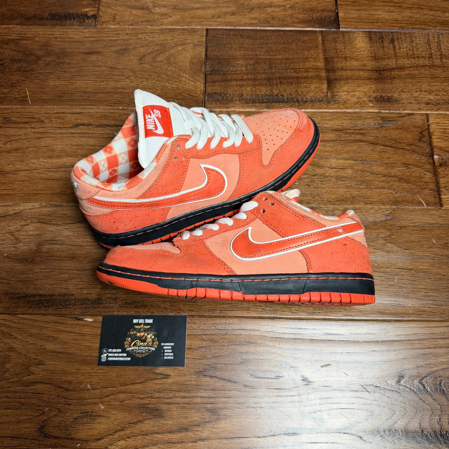 Nike SB Dunk Low Orange Lobster (Pre-Owned, No Box)