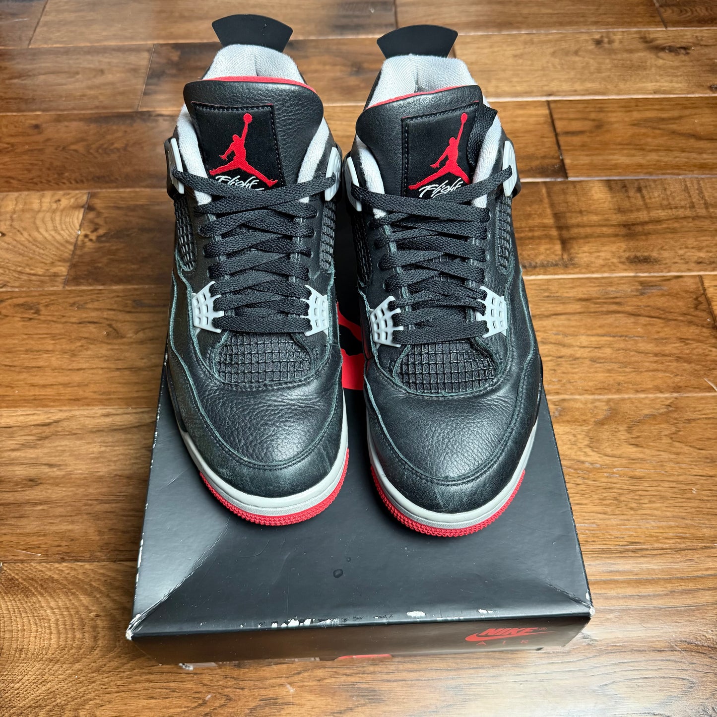 Jordan 4 Bred Reimagined  (Pre-Owned, Replacement Box Lid)