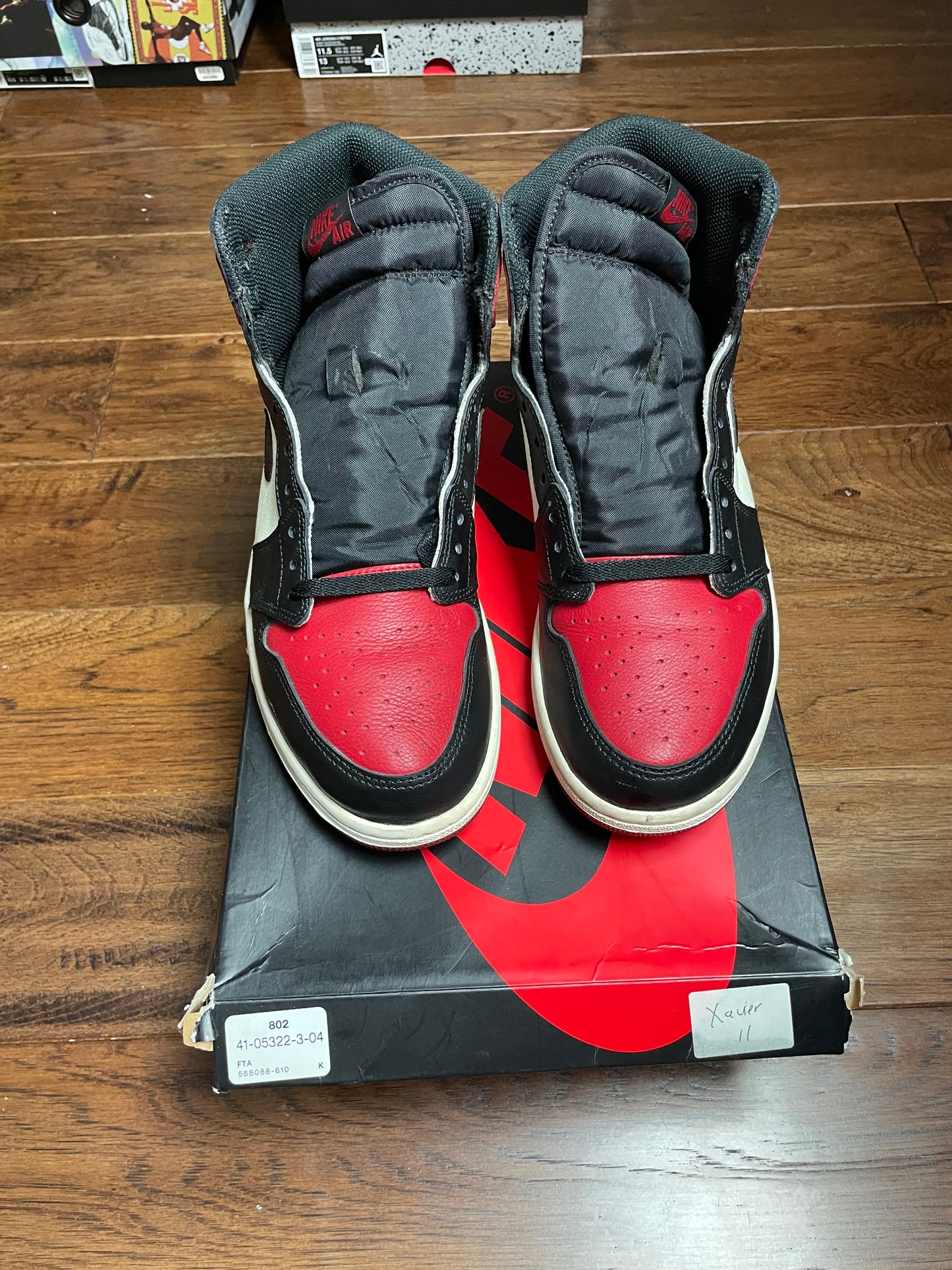 Jordan 1 High Bred Toe (Pre-Owned)