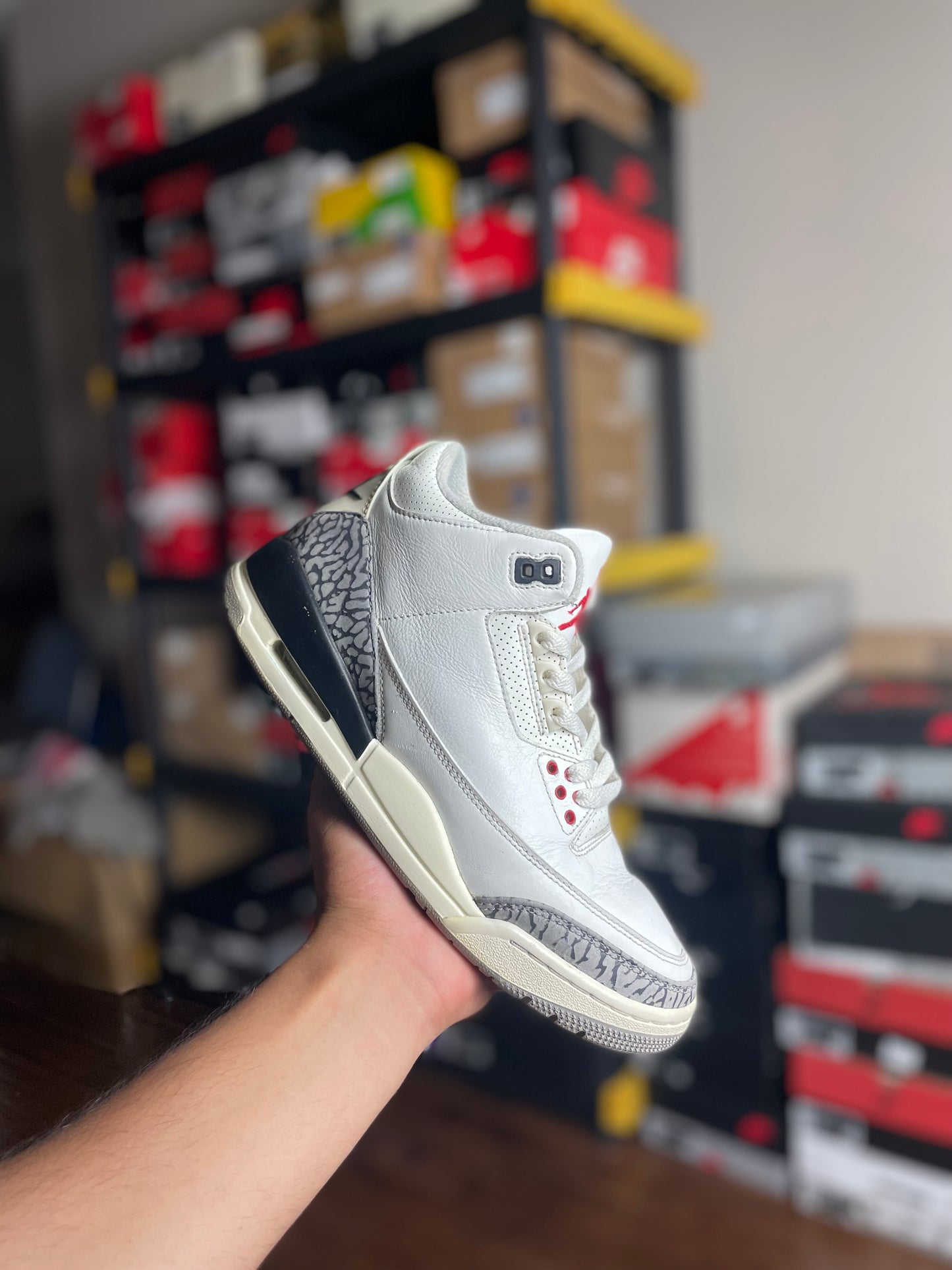 Jordan 3 White Cement Reimagined (Pre-Owned)