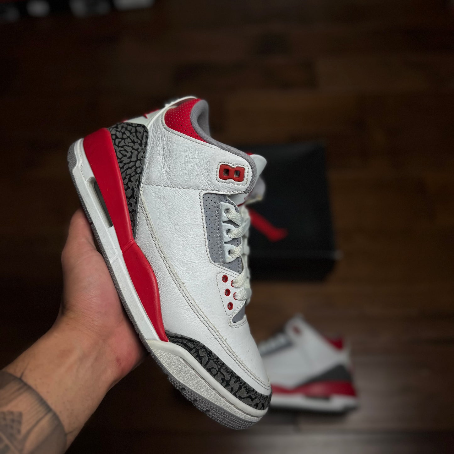Jordan 3 Fire Red (2022)  (Pre-Owned)