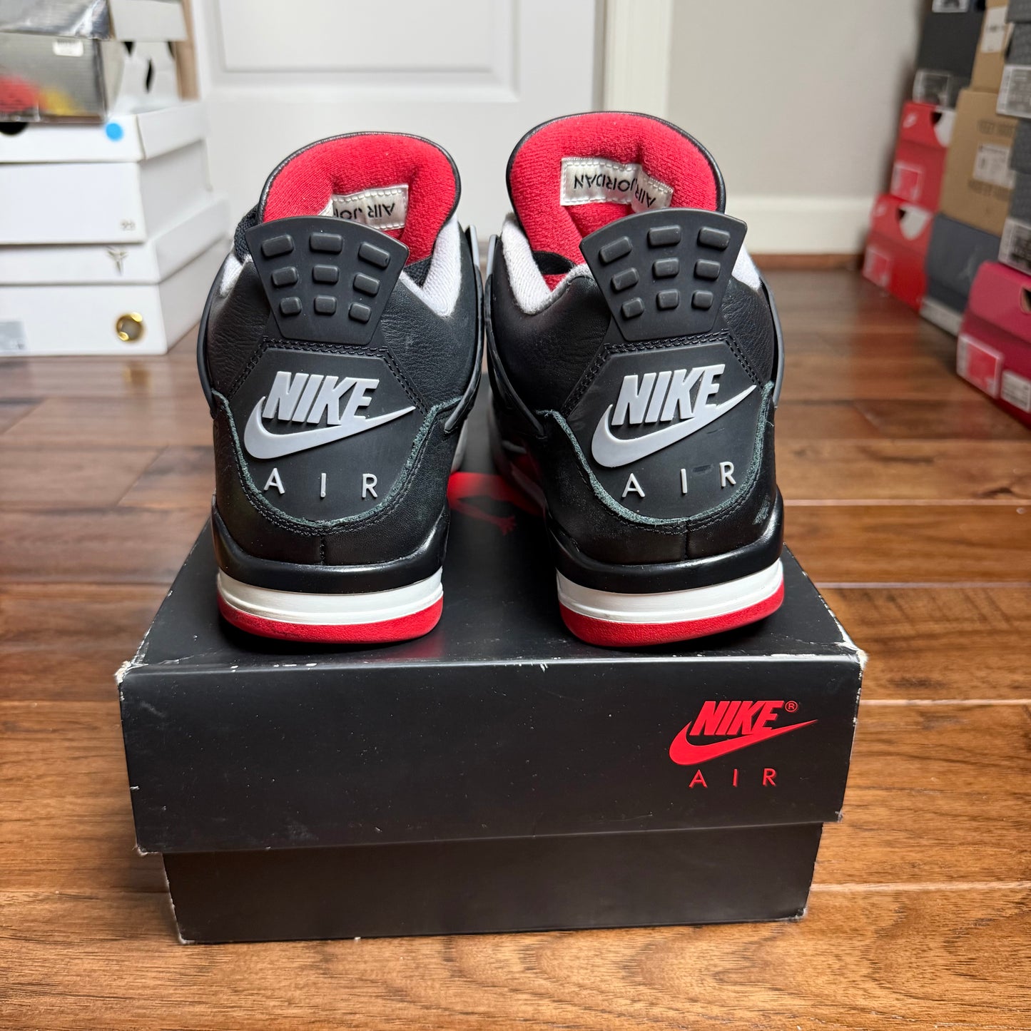 Jordan 4 Bred Reimagined  (Pre-Owned, Replacement Box Lid)