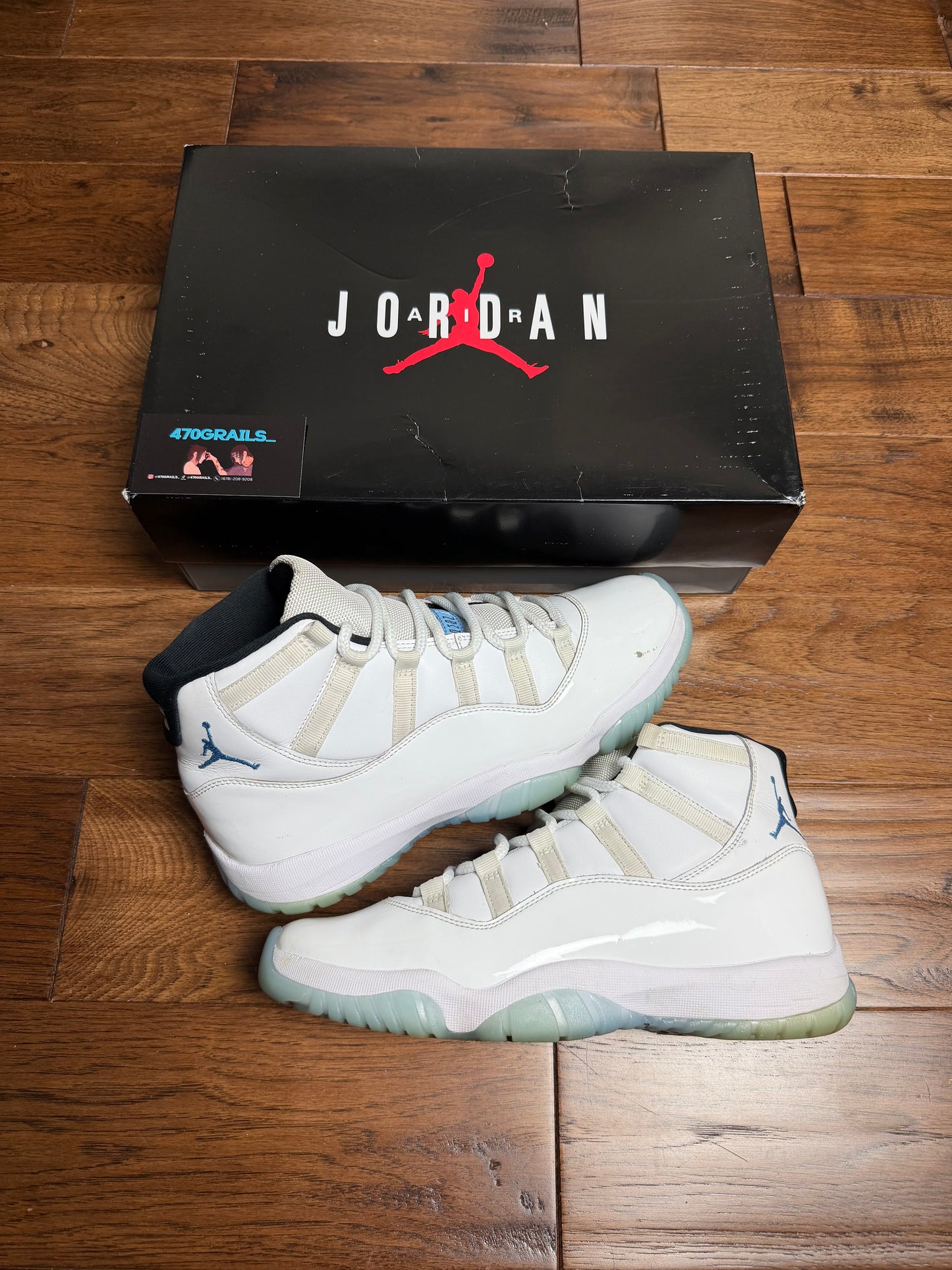 Jordan 11 Legend Blue (2024) (Pre-Owned)