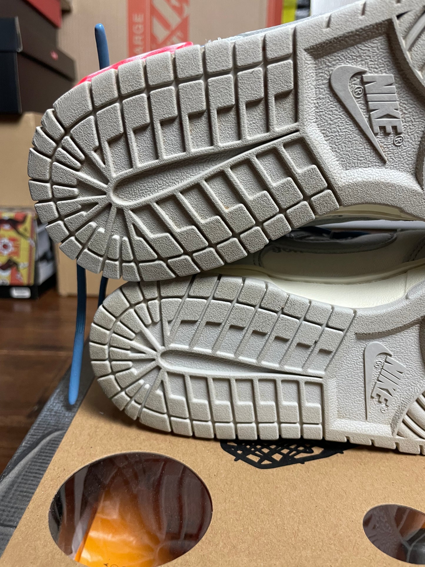 Nike Off White Dunk Low Lot 5 (USED) (8 US)