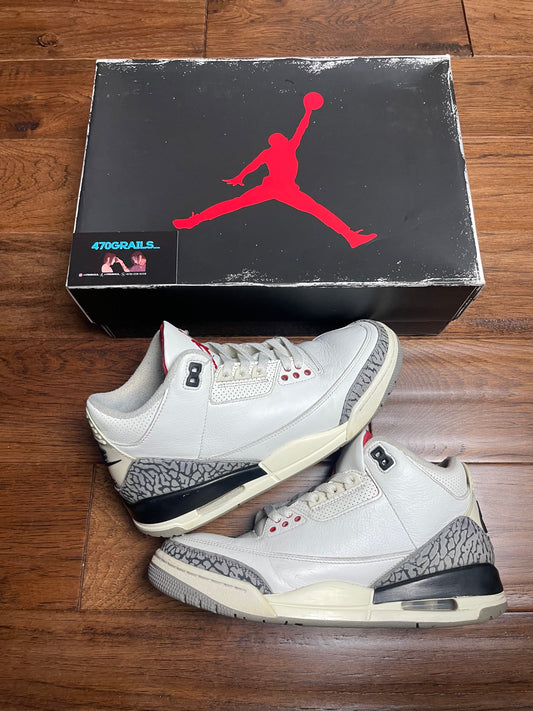 Jordan 3 White Cement Reimagined (Pre-Owned)