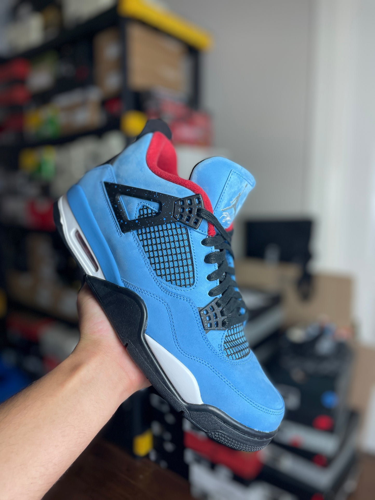 Jordan 4 Travis Scott Cactus Jack (Pre-Owned)