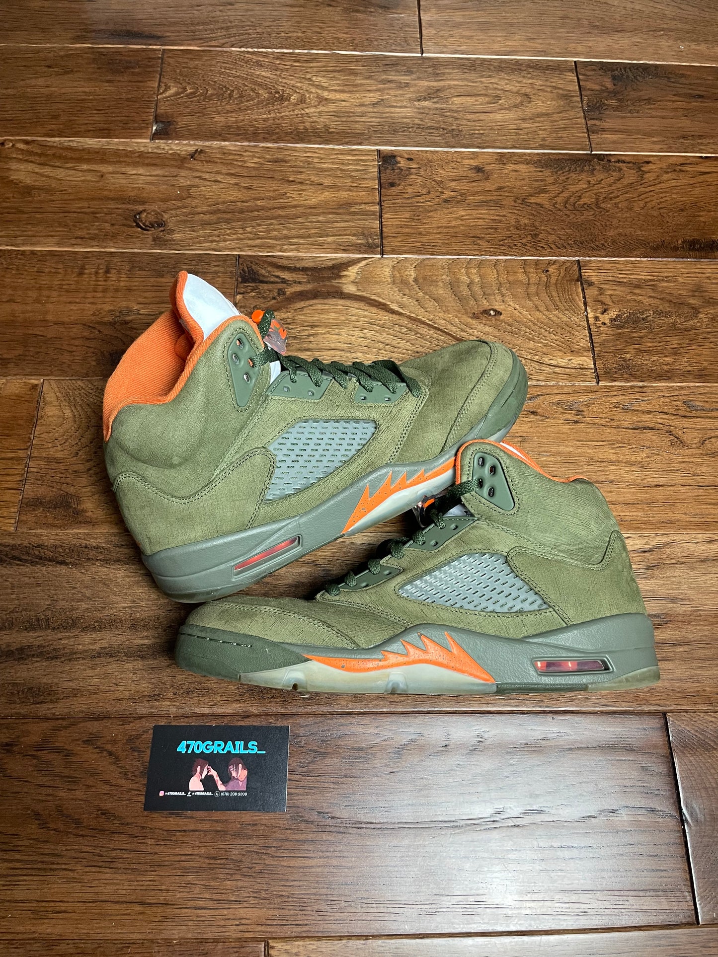 Jordan 5 Olive (2024) (Pre-Owned, No Box)