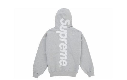 Supreme Satin Hoodie (SS26) “Heather Grey”