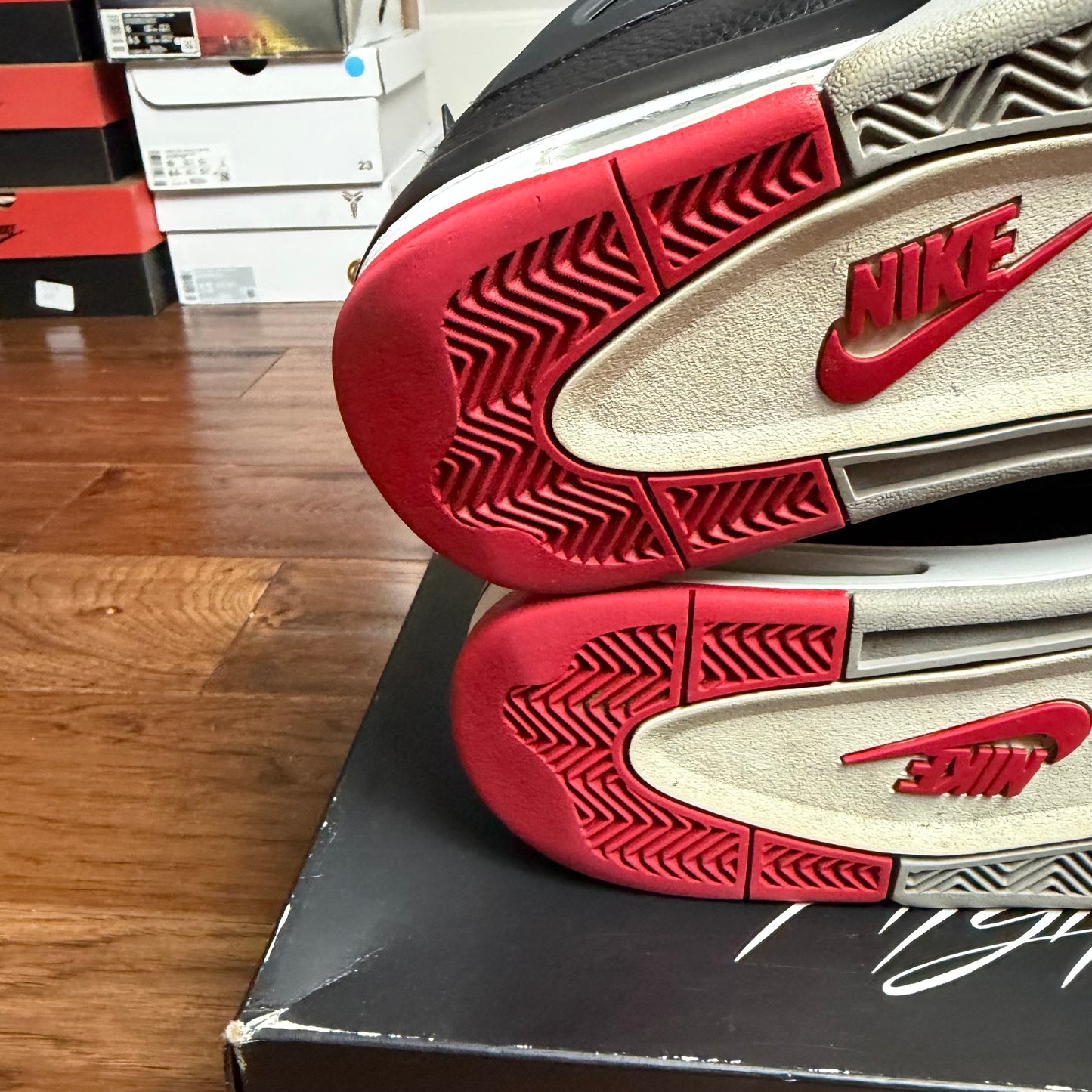 Jordan 4 Bred Reimagined  (Pre-Owned, Replacement Box Lid)