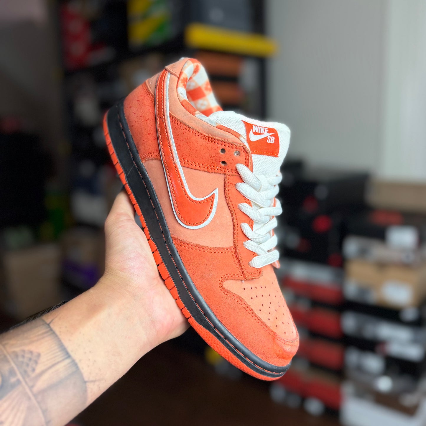 Nike SB Dunk Low Orange Lobster (Pre-Owned, No Box)