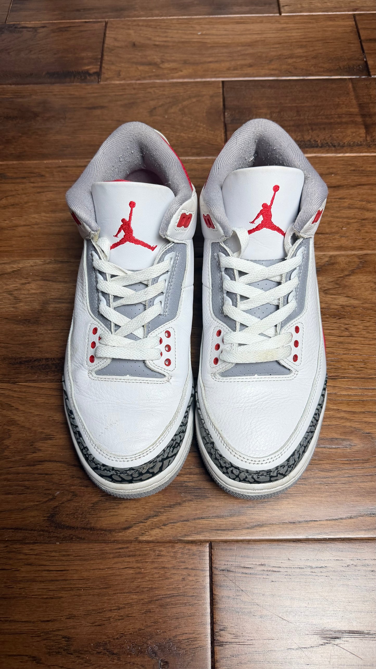 Jordan 3 Fire Red (2022) (Pre-Owned, No Box Lid)