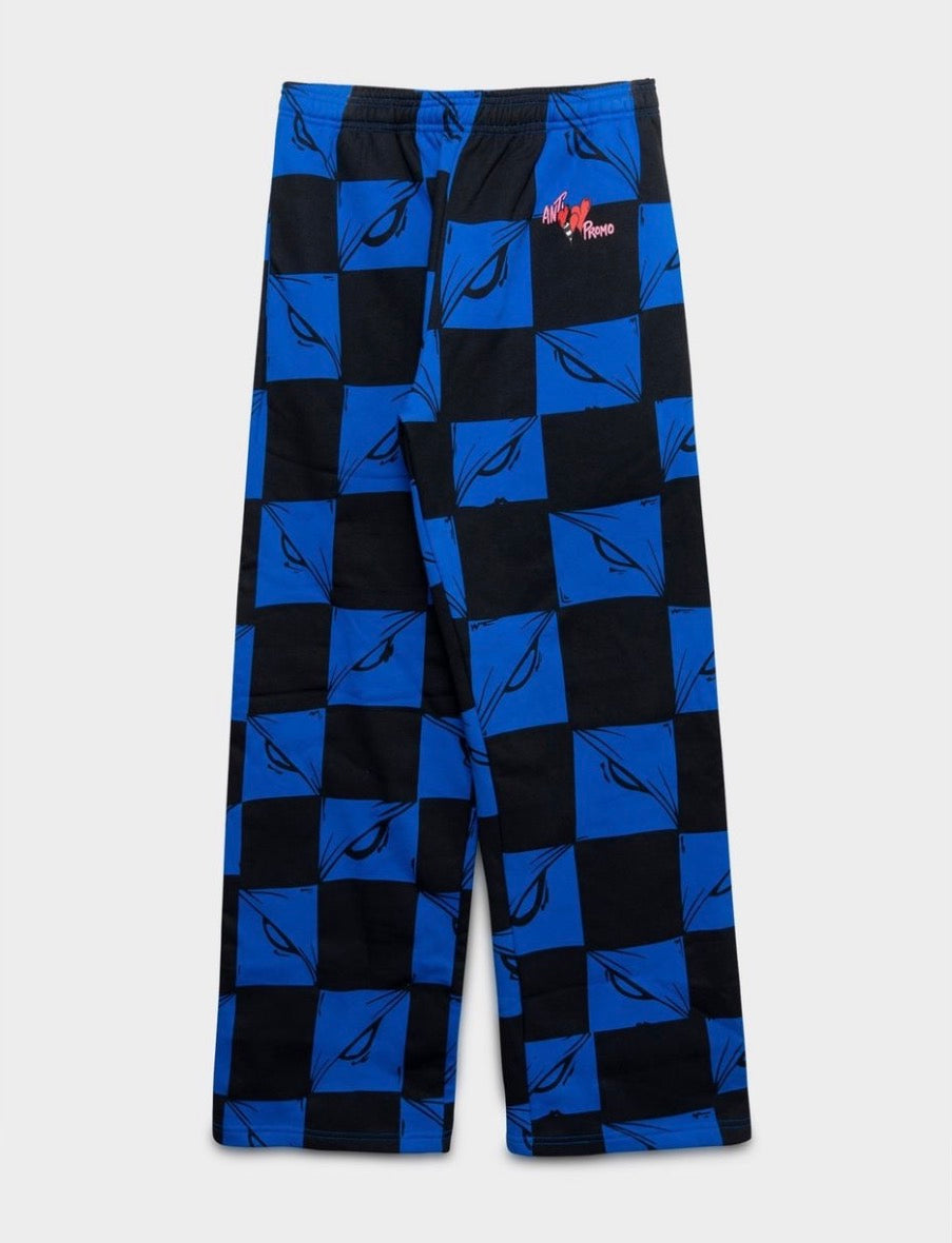 Anti Promo x Matty Boy 99 Eyes Sweatpants “Blue”