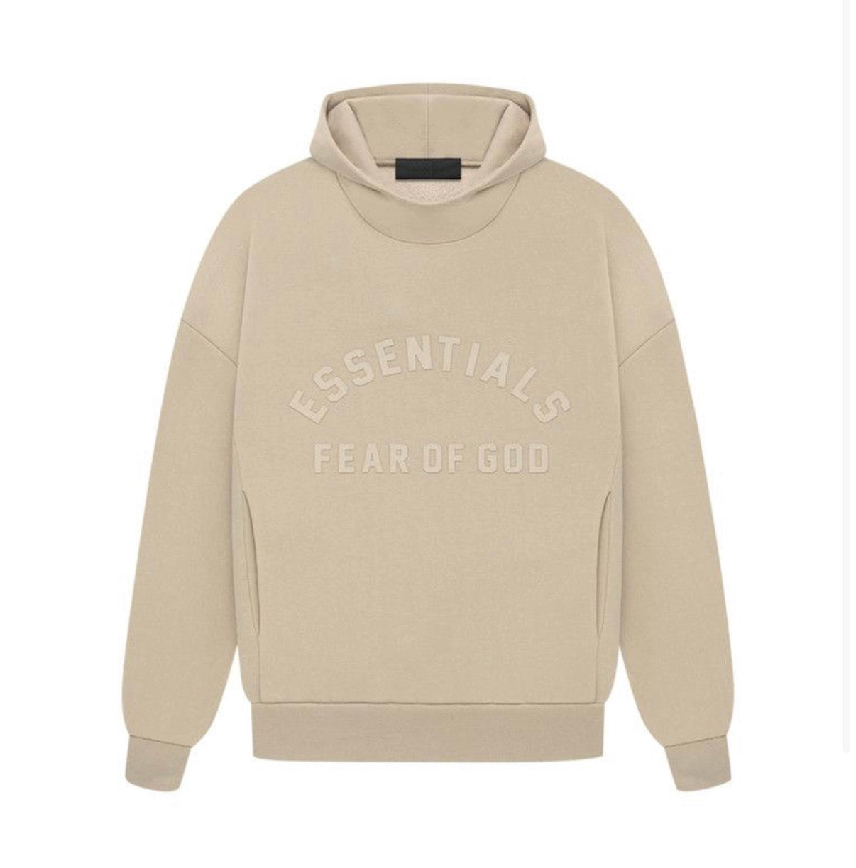 Essentials Dusty Beige Hoodie “Cream”