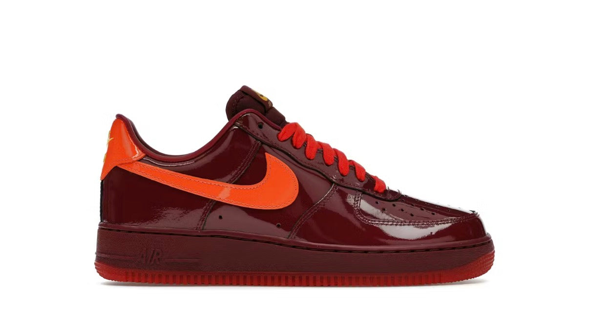 Nike Air Force 1 Red Patent Leather