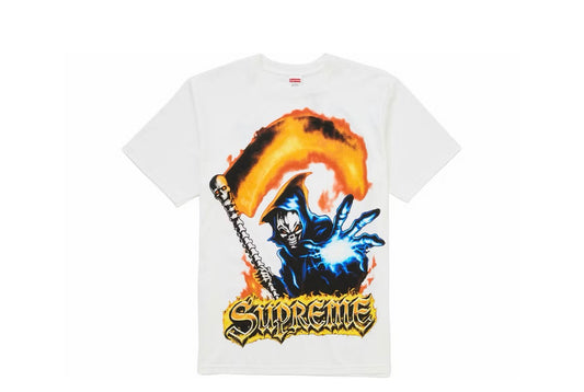 Supreme Grim Reaper Tee “White”