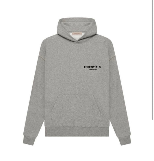 Essentials Dark Oatmeal Hoodie “Dark Grey”