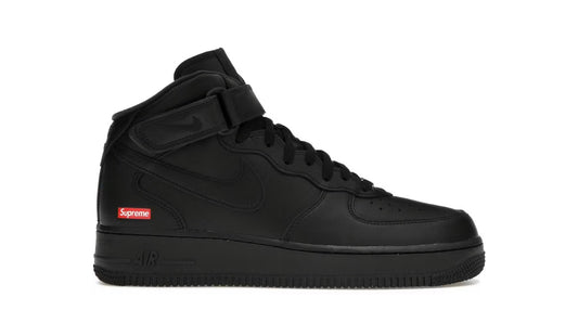 Nike Air Force 1 Mid Supreme Black