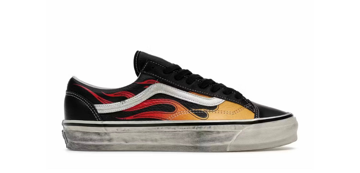 Vans Old Skool Archive Flame Black