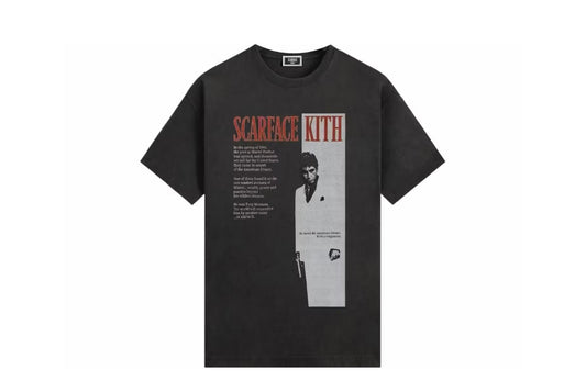 Kith x Scarface Film Poster Vintage Tee “Black”