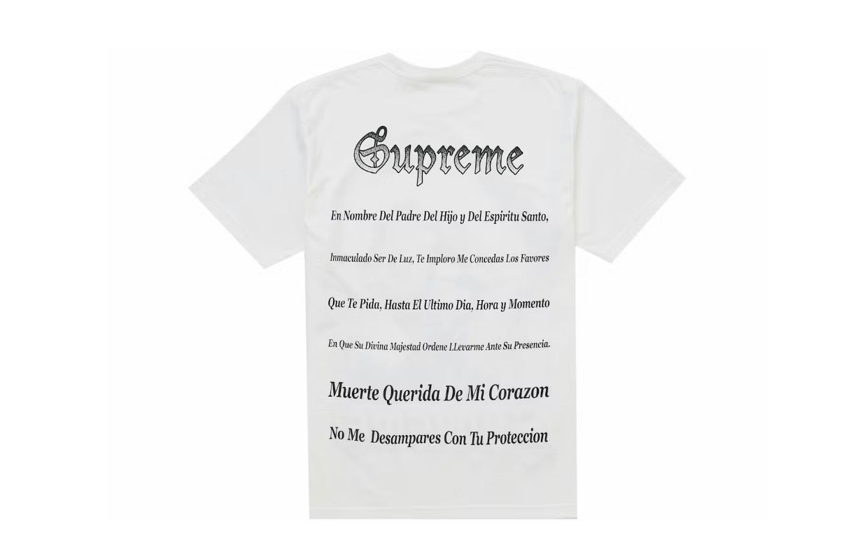 Supreme Grim Reaper Tee “White”