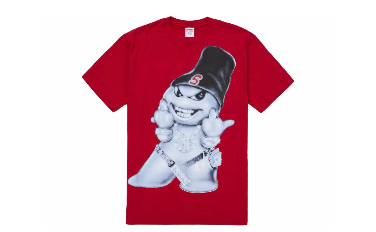 Supreme Snowman Tee “Red”