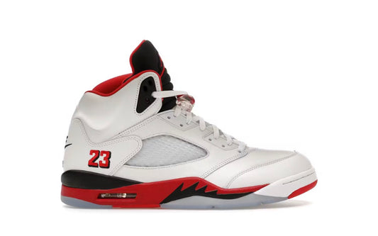 Jordan 5 Fire Red Black Tongue (2025)